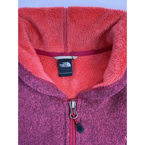 The North Face Heathers Pink Fleece Jacket Size See Measurments - Picture 3 of 6